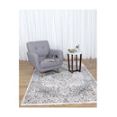 Alma Traditional Medallion Grey Multi Rug