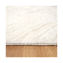 Tanya Chevron Cream Shag Rug