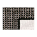 Chino Silver Black Rug 67 X 120