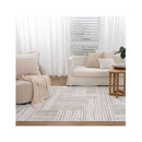 Wilma Geometric Lines Beige Rug