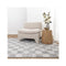 Doreen Grey Checkered Rectangle Rug