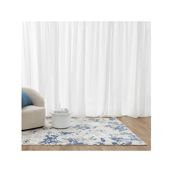Amalia Abstract Splash Blue Multi Rug