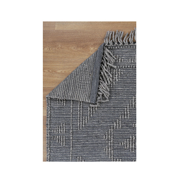 Demitri Ornamental Grey Multi Wool Rug