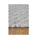 Brandon Grey Wool Blend Textured Rug