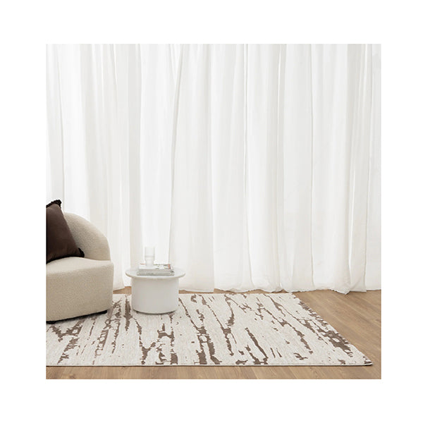 Amalia Modern Abstract Cream Brown Rug