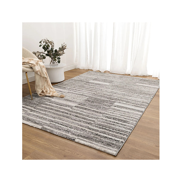 Nathaniel Shapes Grey Rug