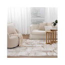 Wilma Abstract Wash Brown Rug