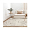 Mildred Modern Lines Cream And Brown Rug