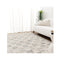Jasmin Distressed Checkers Grey Beige Rug