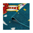 Kayro Bunny Blue Rug