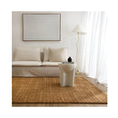 Abby Sudan Brown Knitted Wool Rug
