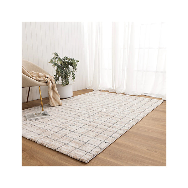 Natalie Clean Lines Neutral Rug