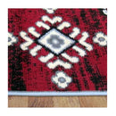 Ruben Red Pattern Rug
