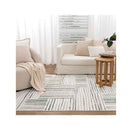 Wilma Geometric Lines Green Rug