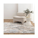 Marian Watercolour Astract Grey And Beige Rug