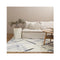 Claudette Geo Cream Blue Rectangle Rug