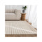 Pamela Stripes Ivory Beige Wool Rug