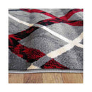 Ruben Grey Plaid Rug