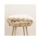 Patricia Washable Beige Round Rug