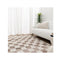 Jasmin Checkers Cream Brown Rug