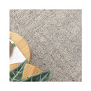 Sofia Grey Modern Wool Rug