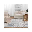Wilma Geometric Lines Blue Rug