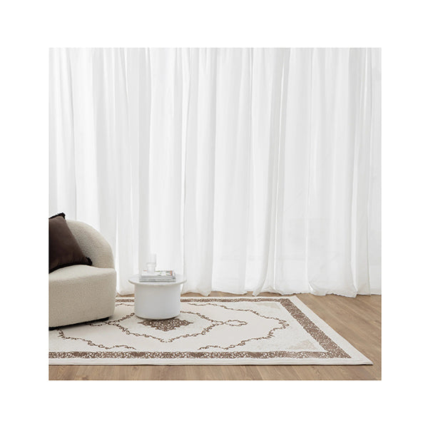 Amalia Oriental Medallion Brown Rug