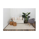 Demitri Tribal Beige Wool Rug