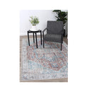 Belinda Kutha Blue Red Washable Rug