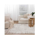 Wilma Distressed Lines Brown Rug