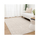 Tatiana Distressed Lines Grey Beige Rug