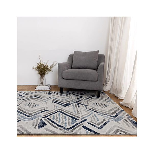 Rebecca Diamond Blue Grey Rug
