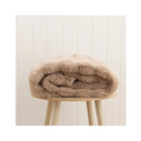 Patricia Washable Dark Beige Round Rug