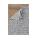 Demitri Tribal Grey Wool Rug