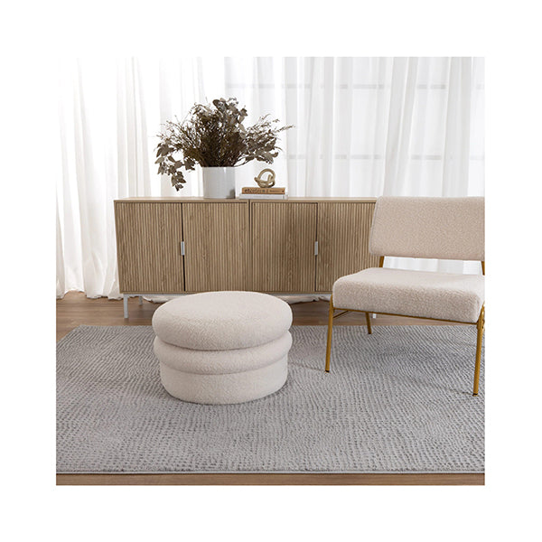 Laurent Cobbelstone Grey Rug