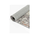 Abegail Echo Blue Grey Vital Washable Rug