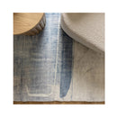 Claudette Abstract Blue Rectangle Rug