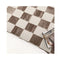 Jasmin Checkers Cream Brown Rug