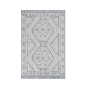 Demitri Ornamental Grey Wool Rug