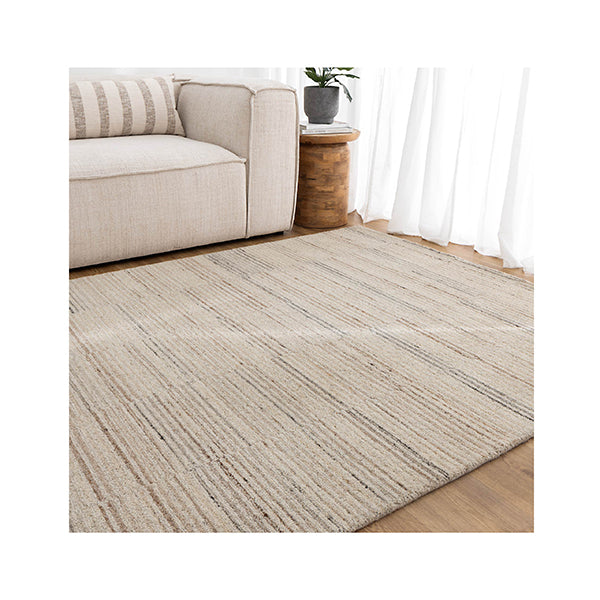 Pamela Lines Natural Wool Rug