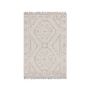 Demitri Ornamental Brown Wool Rug