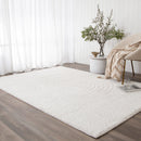 Tanya Dior Cream Shag Rug