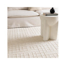 Abby Ivory Knitted Wool Rug