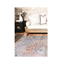 Polly Terracotta Blue Vital Washable Rug