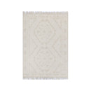 Demitri Ornamental Beige Wool Rug