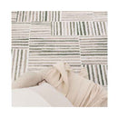 Wilma Geometric Lines Green Rug