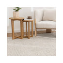 Sofia Silver Modern Wool Rug