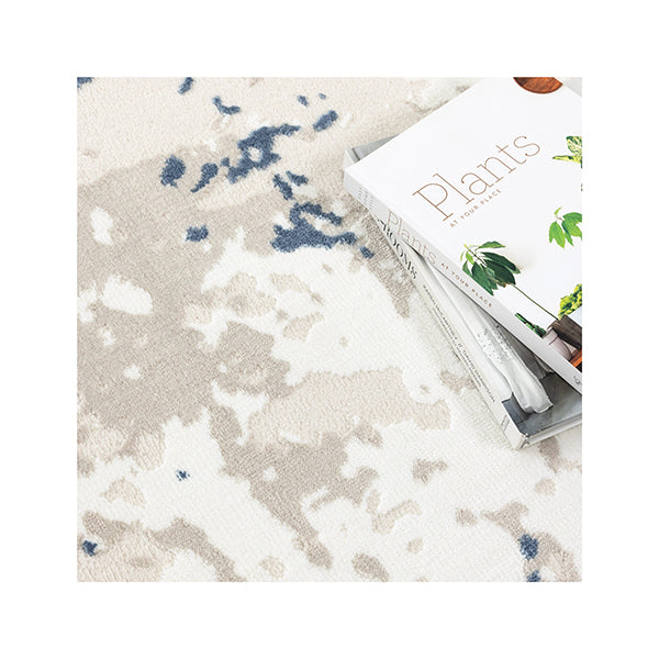 Amalia Abstract Splash Blue Multi Rug
