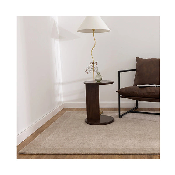 Serafina Caramel Border Wool Rug