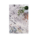 Alma Distressed Watercolour Grey Multi Rug